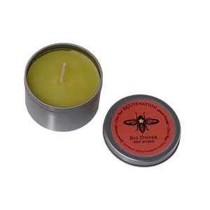   Beeswax Candle Tin from Big Dipper Wax Works