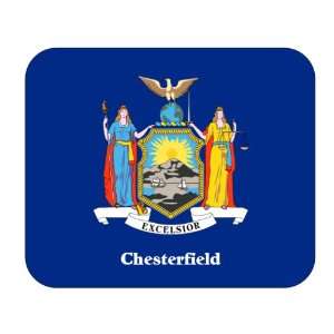  US State Flag   Chesterfield, New York (NY) Mouse Pad 