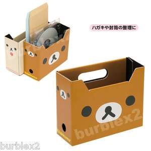 Japan_Rilakkuma Bear Head / Face Paper Storage Box (Small) (Brown 