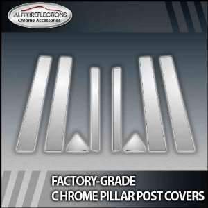  09 12 KIA Soul 8Pc Chrome Pillar Post Covers Automotive