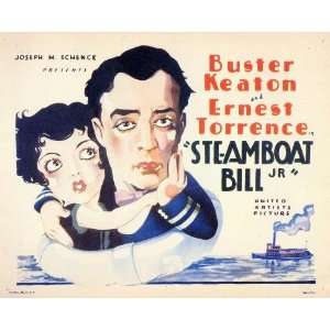  Steamboat Bill, Jr. Movie Poster (11 x 14 Inches   28cm x 