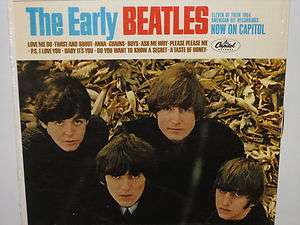 THE BEATLES The Early Beatles Capitol Orange Label shrink VG++ 