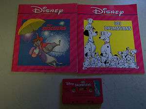 Disneys 101 Dalmatians / The Rescuers 2 Books + 1 tape  2 Read Along 