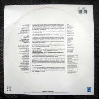 GRACE JONES “SLAVE TO THE RHYTHM” ST 53021 (1985) 12” LP EX 