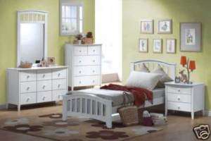 New 4pcs Kid Youth Full / Twin Size Bedroom Set, #A9139  