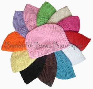 CHOOSE YOUR COLOR KUFI hat cap baby toddler girl  