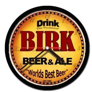  BIRK beer and ale cerveza wall clock 