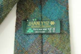 Very nice plaid tie from J. Hanly & Co. LTD. Made in Nenagh, Ireland