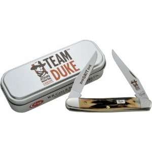  Case Knives 7499 Team Duke Muskrat Pocket Knife with Burnt 