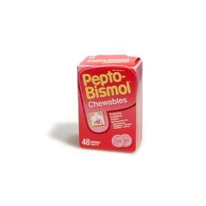  Pepto Bismol chewable tablets relieves heartburn, original 