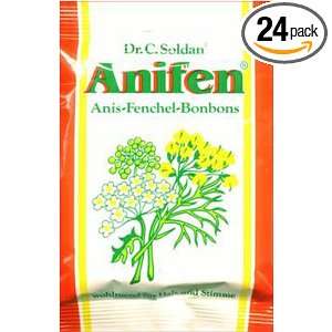 Dr. Soldan Em herbal Anifen (Anise Fennel Candy), 2.65 Ounce Bags 