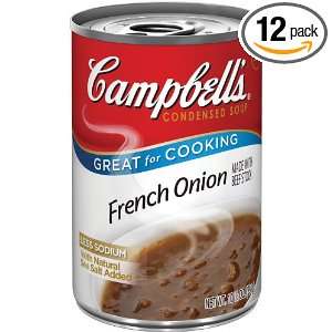 Campbells Red and White Soup, French Onion, 10.5 Ounce (Pack of 12)