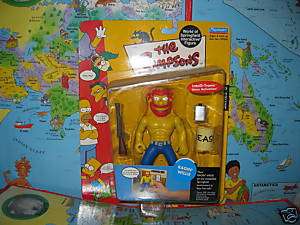 SIMPSONS Ragin Willie WOSF Interactive Figure  