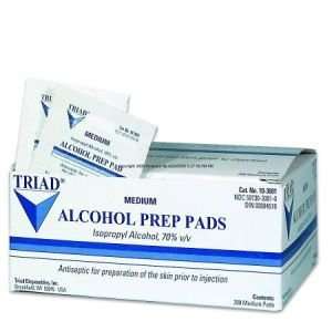  Alcohol Prep Products    Case of 4000    TRI103101 Health 