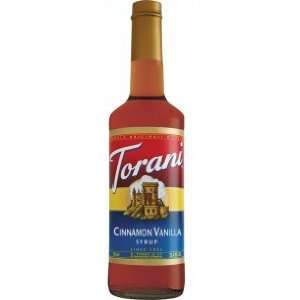 Torani Cinnamon Vanilla Syrup, 750 ml Grocery & Gourmet Food