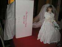 Princess Diana Porcelain Bride Doll Danbury Mint MIB  