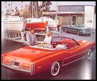 1976 Cadillac Prestige Brochure  Eldorado, HUGE Nr MINT  