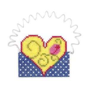   Rose Counted Cross Stitch Kit 5X7 14 Count; 2 Items/Order Arts