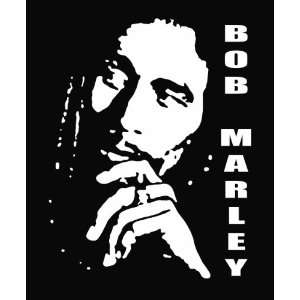  Bob Marley Die Cut Vinyl Decal Sticker 7 White 