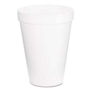  Dart® Drink Foam Cups, 12 oz, White, 1000/Carton Office 