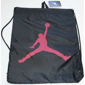  Nike Jordan Jumpman Sackpack gympack Black   Red Jumpman 
