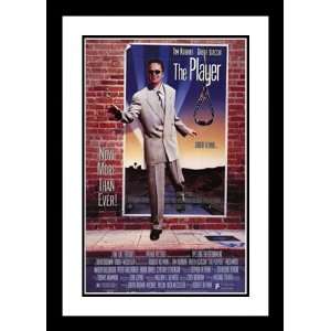 Player 32x45 Framed and Double Matted Movie Poster   Style B   1992 