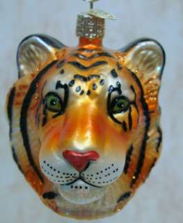 OLD WORLD Tiger ORNAMENT Jungle Cat BENGAL Stripe 12115  