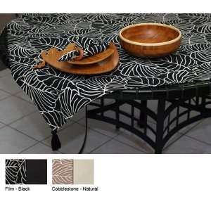   Reversible Square Table Topper Color Film / Black, Size 43 x 43