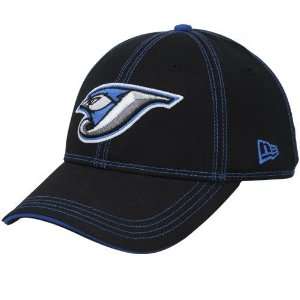   Blue Jays Black Double Stitch Adjustable Hat
