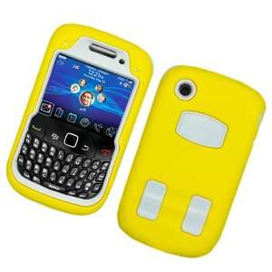 For Blackberry Curve 8520 8530 9300 Soft Silicone Skin with Hard Snap 