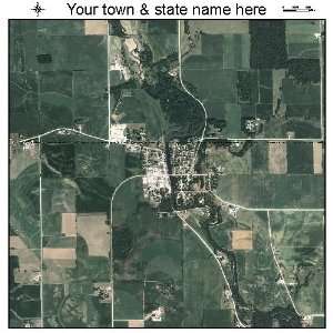  Aerial Photography Map of Waucoma, Iowa 2011 IA 