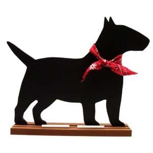  Bull Terrier BLACKBOARD   Wall Model