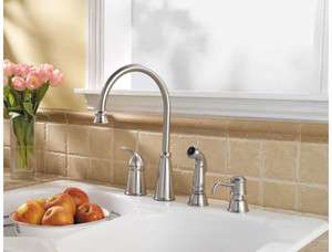   Pfister Stainless Steel Avalon Single Control Kitchen Faucet  