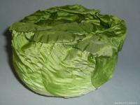 New Realistic Silk Cabbage Decor Crafts Projects 7 Wide X 4 1/2 High