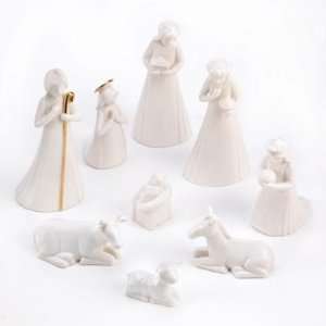 Gund Gifts Keepsake Porcelain Nativity Set Collectible 