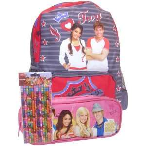 High School Musical Troy & Gabriella Backpack Bonus Pencil Case/pencil 