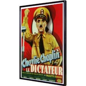  Great Dictator, The 11x17 Framed Poster