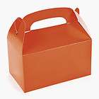 lot of 12 orange treat boxes halloween party favors expedited