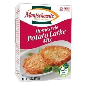Manischewitz Hometsyle Potato Latke Mix, 6 oz  Grocery 
