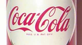 Rare 1956 Coca Cola COKE Test Market Diamond Can Flat Top Can FREE 