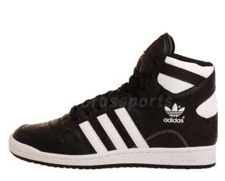 Adidas Originals Decade Hi Black White Retro 80s Shoes  