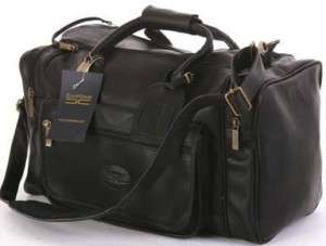 CLAIRECHASE CLASSIC SPORTS PREMIUM LEATHER DUFFLE BAG 609613410505 