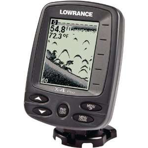  Lowrance X 4 Pro Fishfinder 83/200 Transom Mount Transduce 