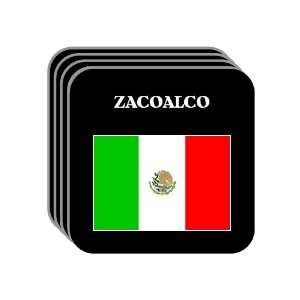  Mexico   ZACOALCO Set of 4 Mini Mousepad Coasters 