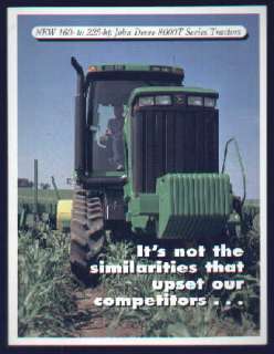 John Deere 8000T Series Tractor Brochure 1997  