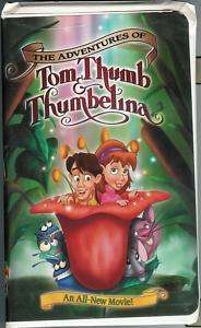 The Adventures of Tom Thumb & Thumbelina (VHS, 2002) 786936194456 