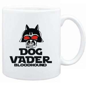    Mug White  DOG VADER  Bloodhound  Dogs