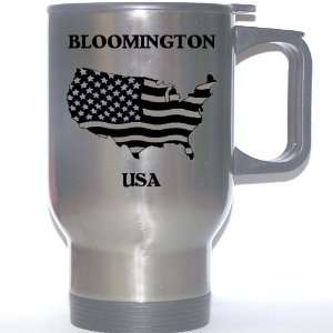  US Flag   Bloomington, Minnesota (MN) Stainless Steel Mug 