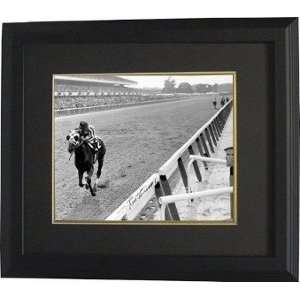  Secretariat Autographed/Hand Signed Belmont Stakes Horse 