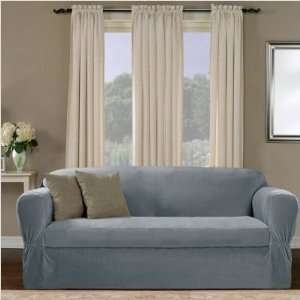   Separate Seat Sofa Slipcover in Blue (2 Pieces)